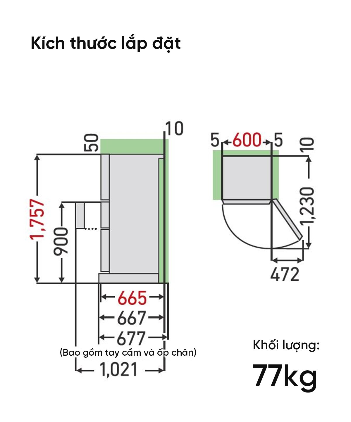 Tủ lạnh Toshiba GR-W36SV 356L