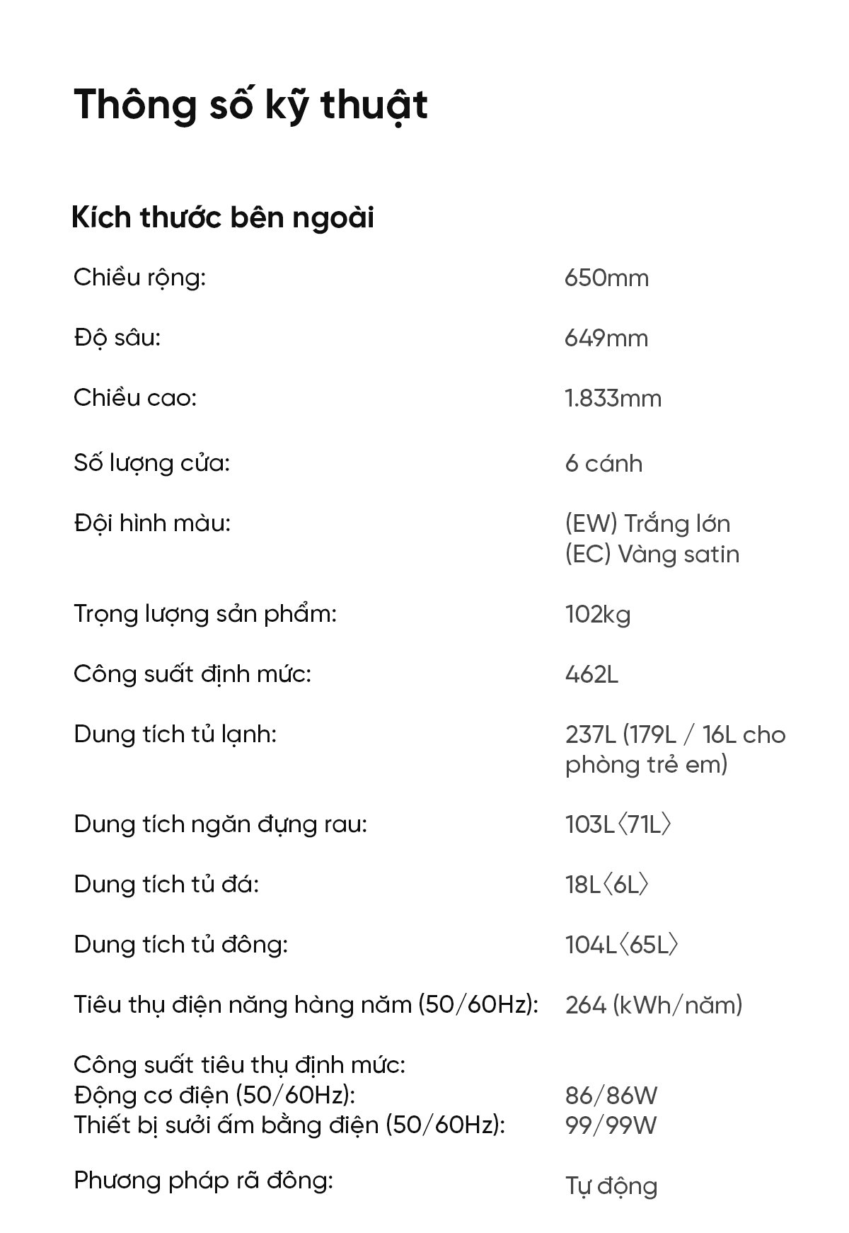 Tủ lạnh Toshiba GR-W460FK 462L