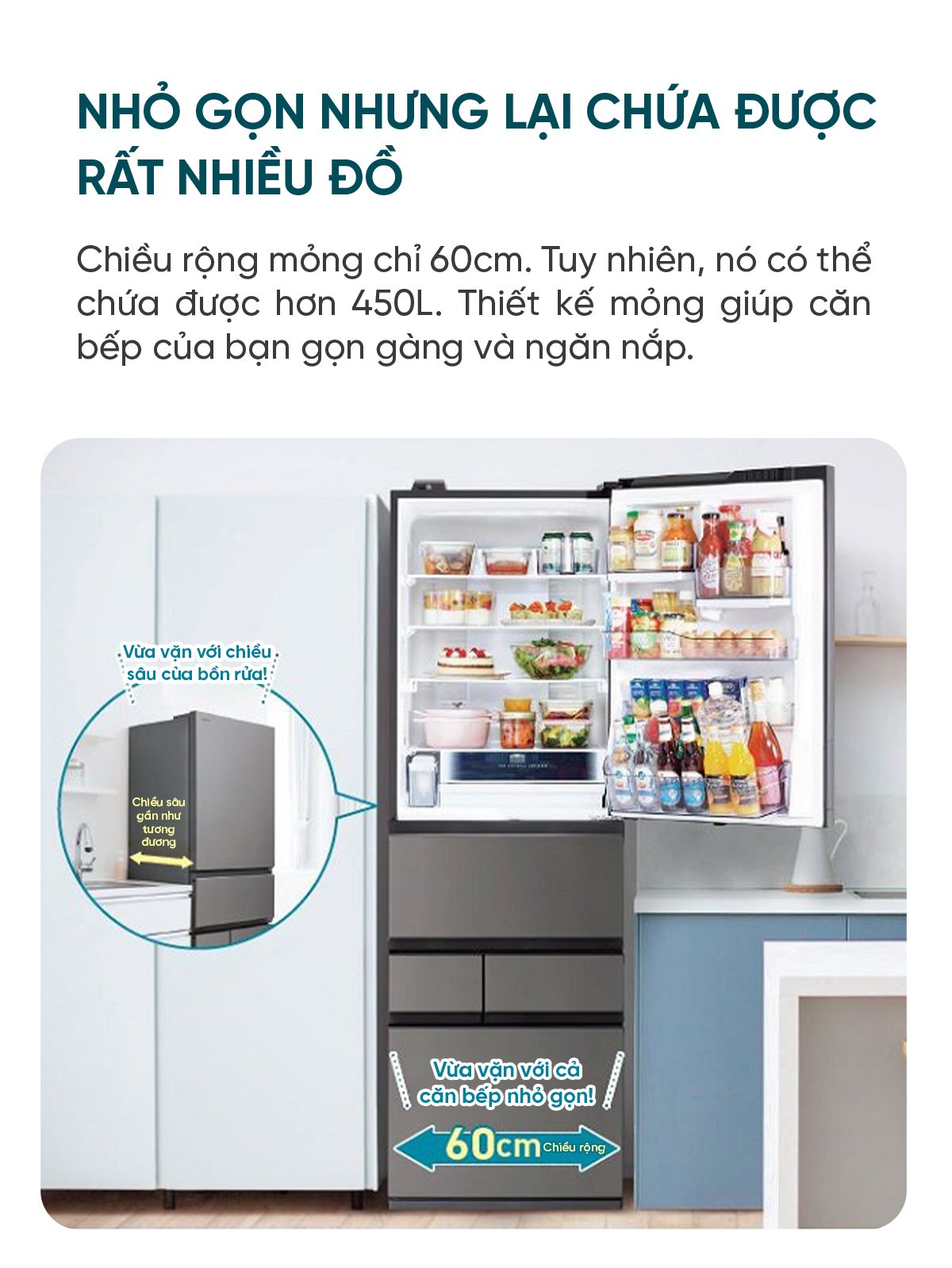 Tủ lạnh Toshiba GR-Y450GT 452L