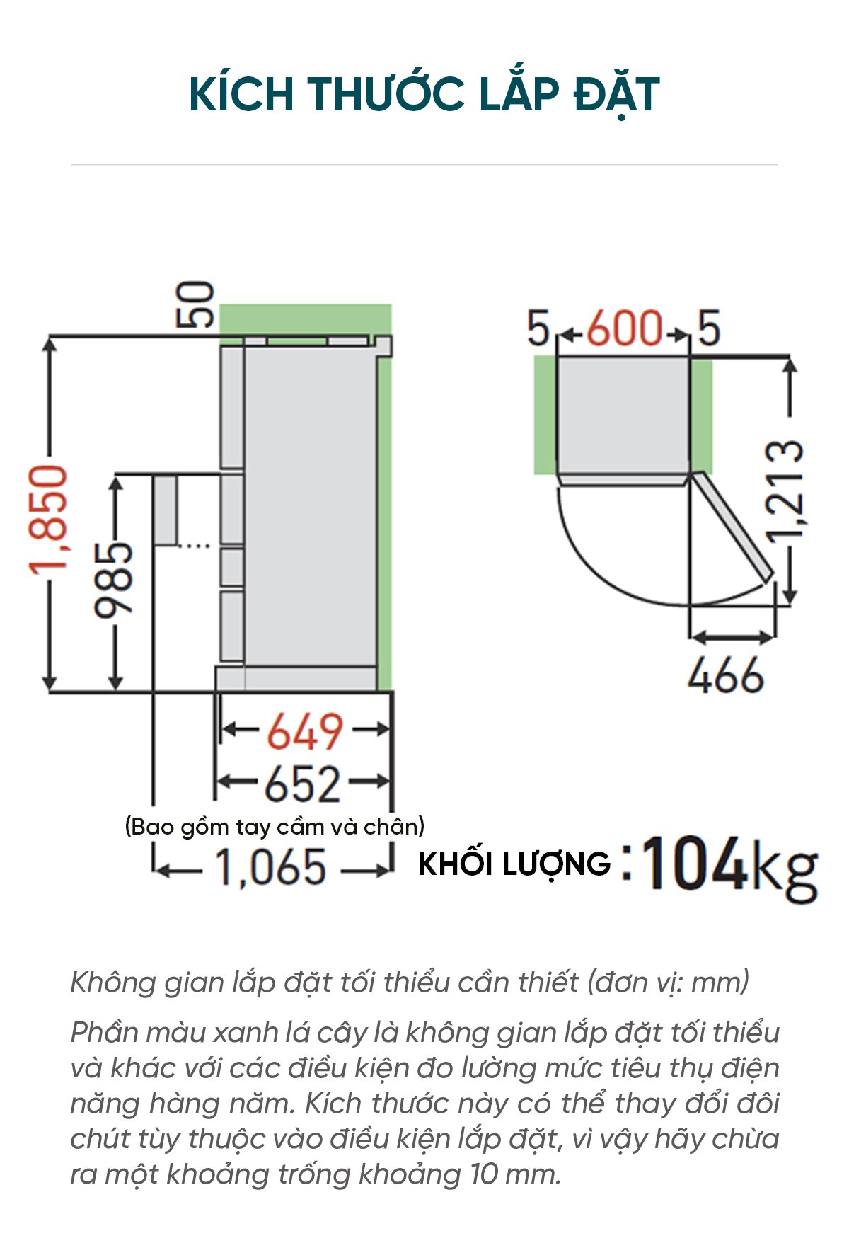 Tủ lạnh Toshiba GR-Y450GT 452L