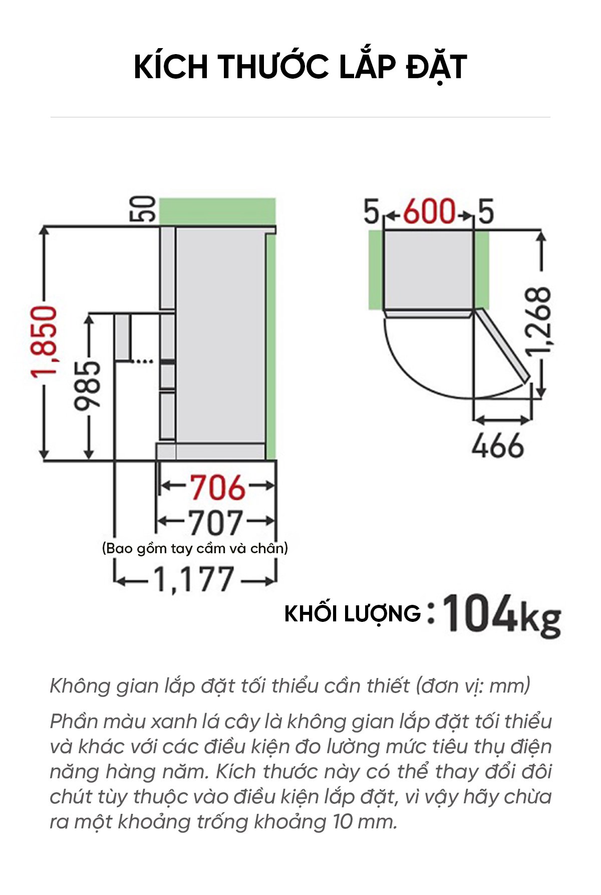 Tủ lạnh Toshiba GR-Y500GTM 501L