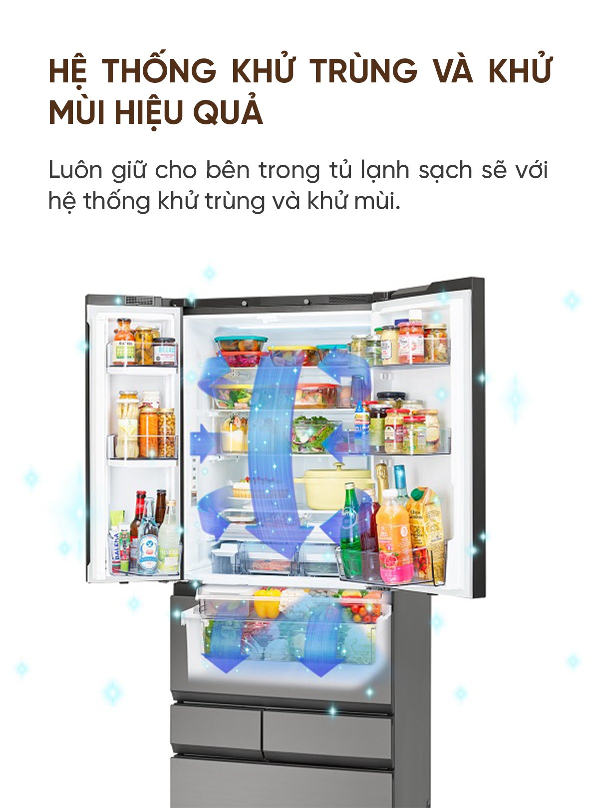 Tủ lạnh Toshiba GR-Y540XFS 543L