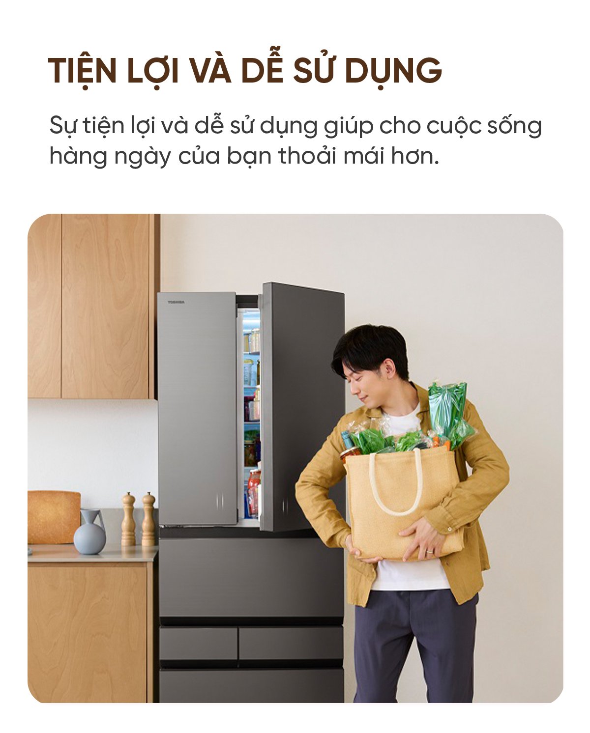 Tủ lạnh Toshiba GR-Y540XFS 543L