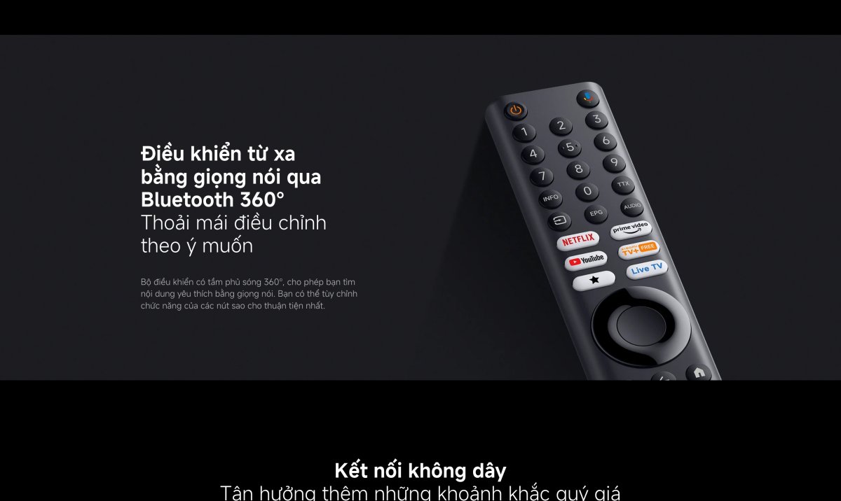 Tivi Xiaomi A 43 Inch - 2026 Bản Quốc Tế - FHD/60Hz - 1GB/8GB