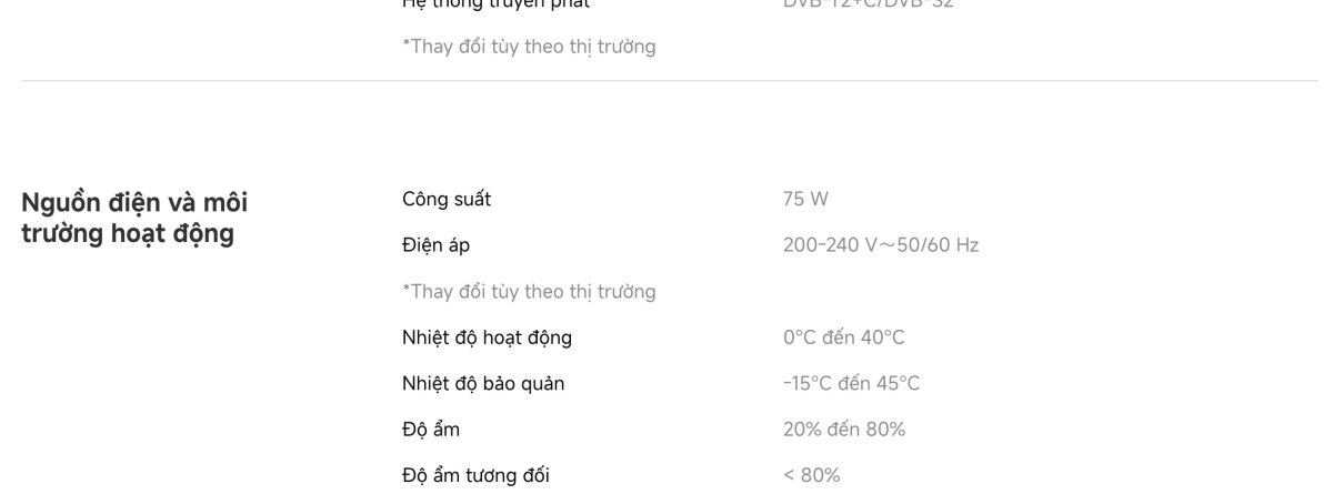 Tivi Xiaomi A 43 Inch - 2026 Bản Quốc Tế - FHD/60Hz - 1GB/8GB