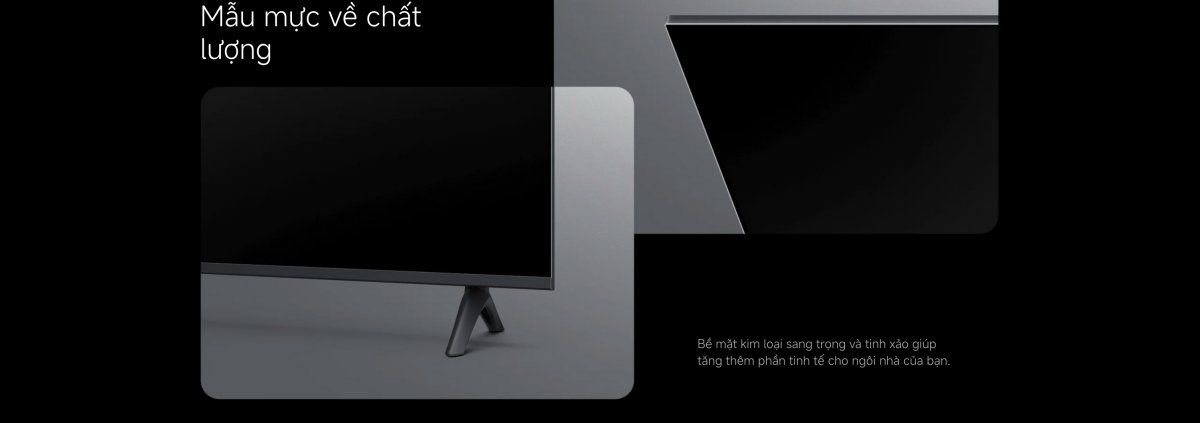 Tivi Xiaomi A 55 Inch - 2026 Bản Quốc Tế - 4K/60Hz - 2GB/8GB