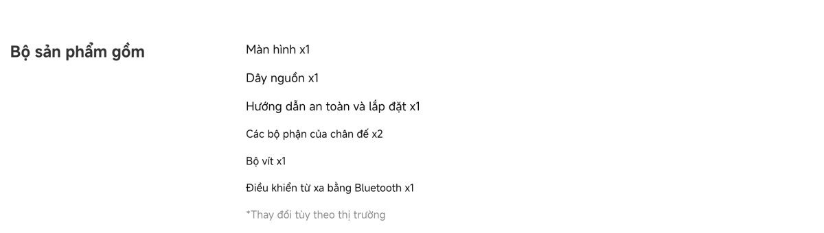 Tivi Xiaomi A 55 Inch - 2026 Bản Quốc Tế - 4K/60Hz - 2GB/8GB