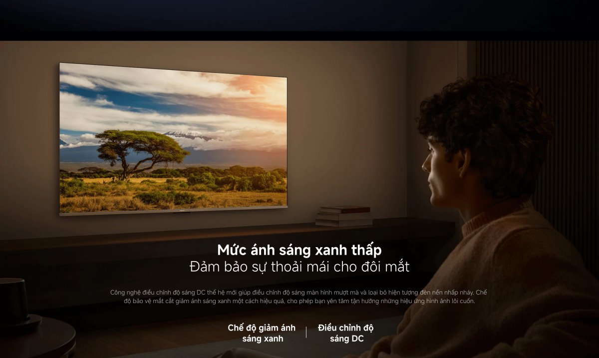 Tivi Xiaomi A 55 Inch - 2026 Bản Quốc Tế - 4K/60Hz - 2GB/8GB