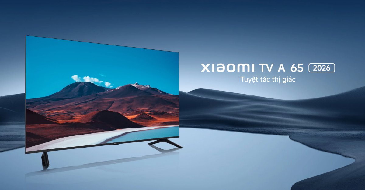 Tivi Xiaomi A 65 Inch - 2026 Bản Quốc Tế - 4K/60Hz - 2GB/8GB