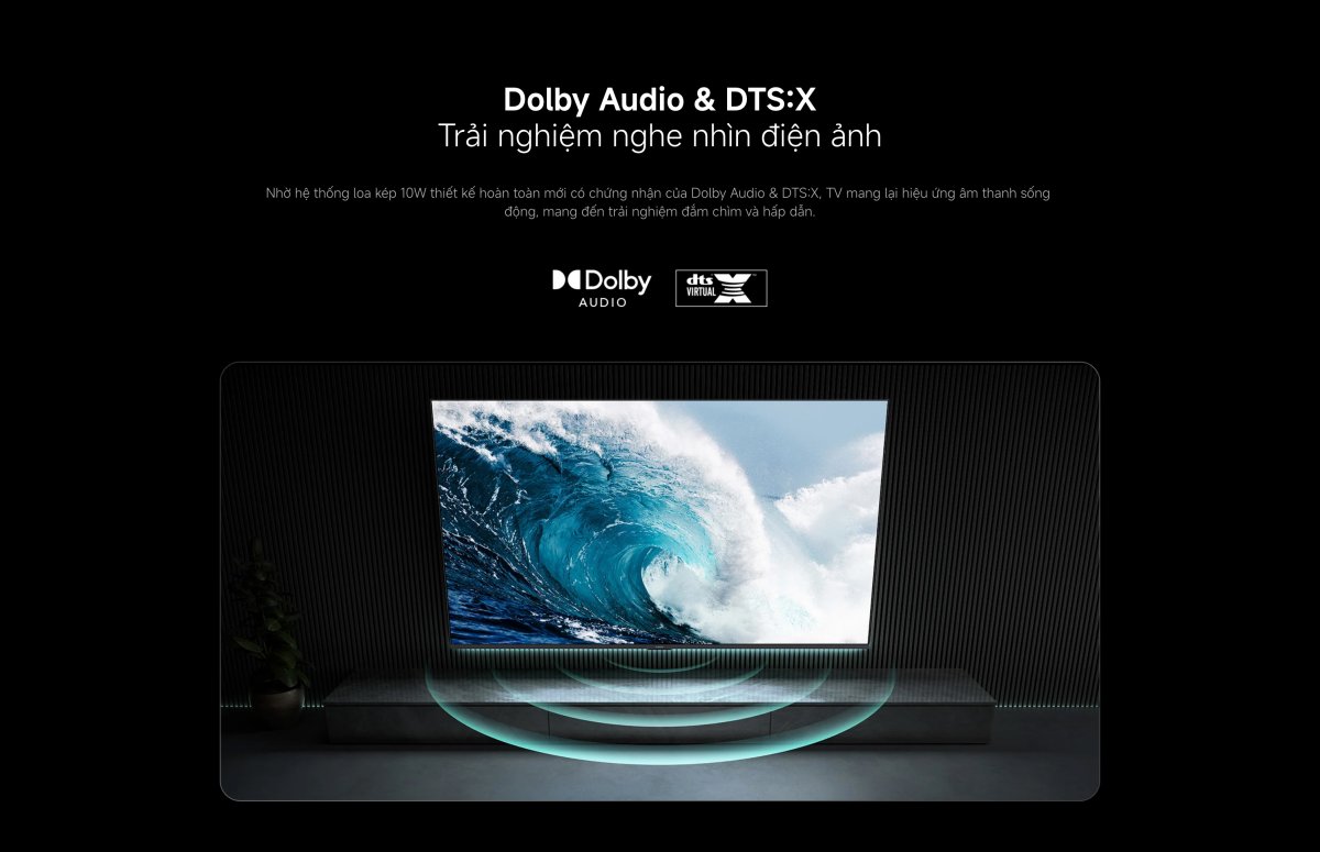 Tivi Xiaomi A 65 Inch - 2026 Bản Quốc Tế - 4K/60Hz - 2GB/8GB