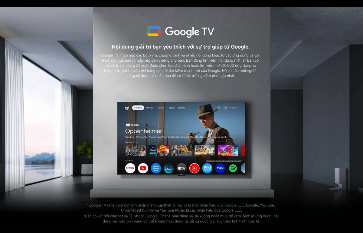 Tivi Xiaomi A 65 Inch - 2026 Bản Quốc Tế - 4K/60Hz - 2GB/8GB