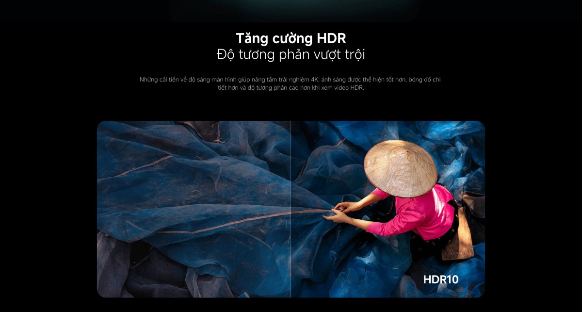 Tivi Xiaomi A 65 Inch - 2026 Bản Quốc Tế - 4K/60Hz - 2GB/8GB