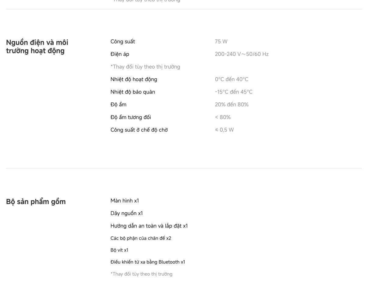 Tivi Xiaomi A Pro 43 Inch - 2026 Bản Quốc Tế - QLED 4K/60Hz - 2GB/8GB