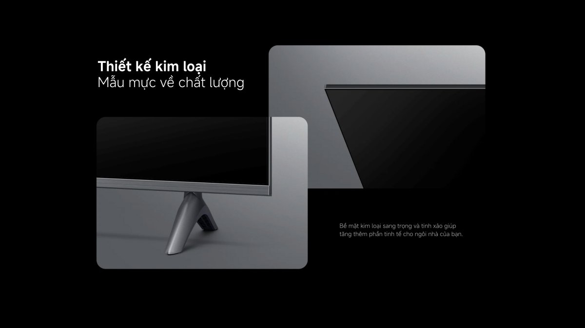 Tivi Xiaomi A Pro 55 Inch - 2026 Bản Quốc Tế - QLED 4K/60Hz - 2GB/8GB