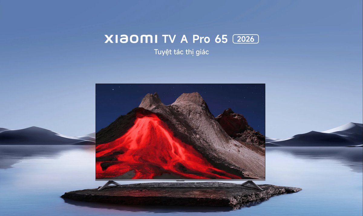 Tivi Xiaomi A Pro 65 Inch - 2026 Bản Quốc Tế - QLED 4K/60Hz - 2GB/8GB