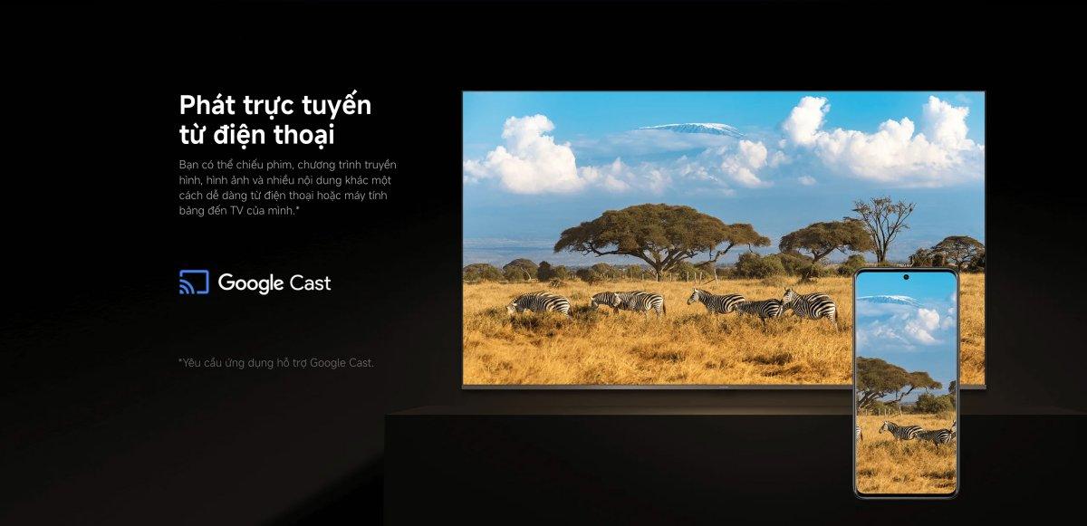 Tivi Xiaomi A Pro 65 Inch - 2026 Bản Quốc Tế - QLED 4K/60Hz - 2GB/8GB