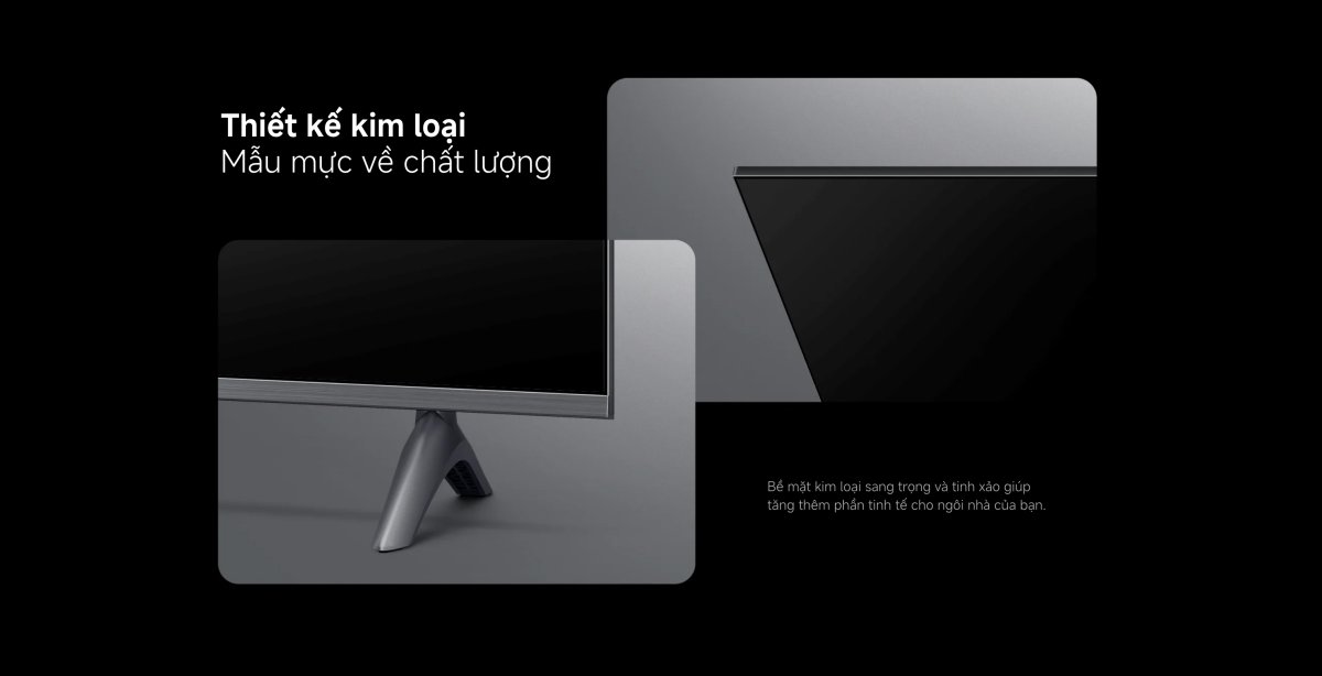 Tivi Xiaomi A Pro 65 Inch - 2026 Bản Quốc Tế - QLED 4K/60Hz - 2GB/8GB