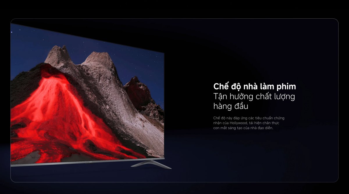Tivi Xiaomi A Pro 65 Inch - 2026 Bản Quốc Tế - QLED 4K/60Hz - 2GB/8GB