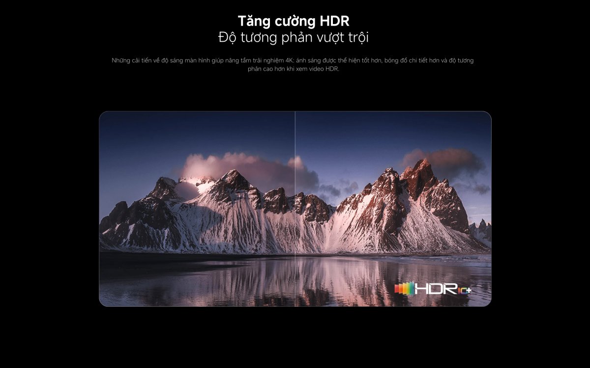 Tivi Xiaomi A Pro 65 Inch - 2026 Bản Quốc Tế - QLED 4K/60Hz - 2GB/8GB