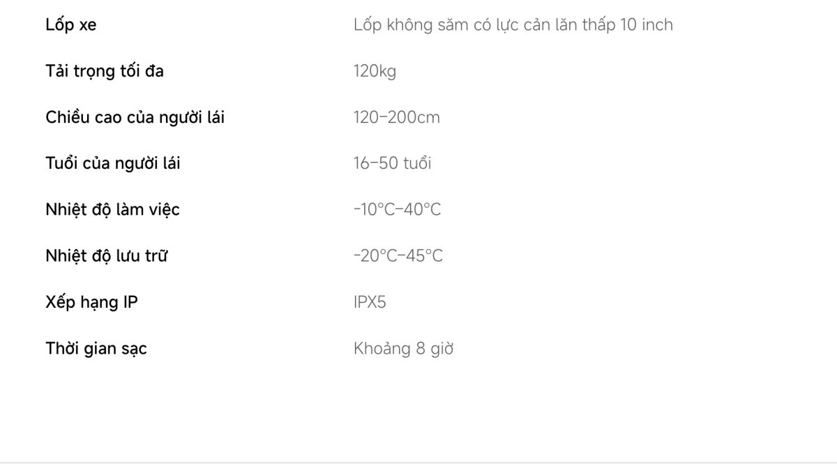 Xe Scooter Xiaomi Elite