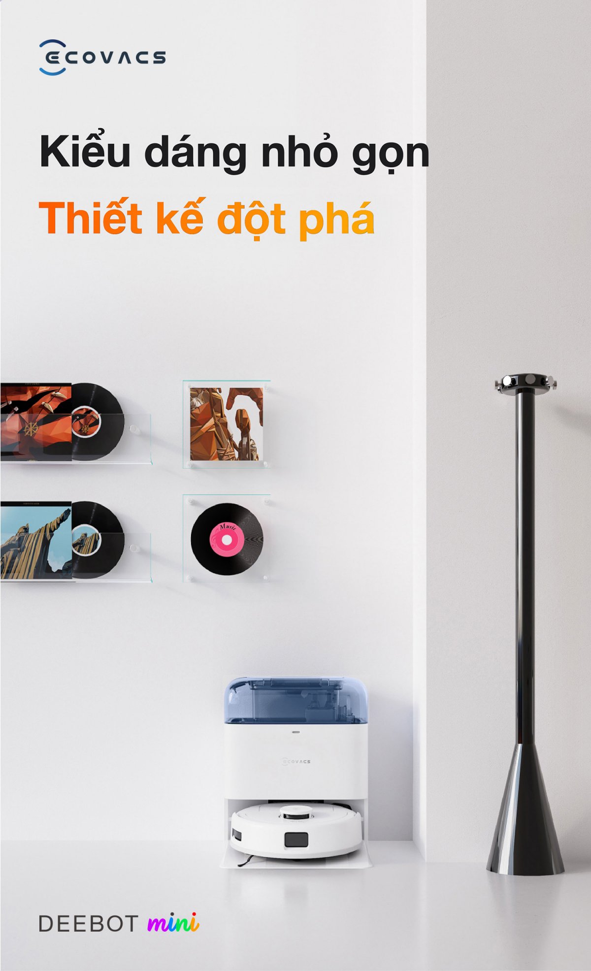 Robot hút bụi Ecovacs Mini