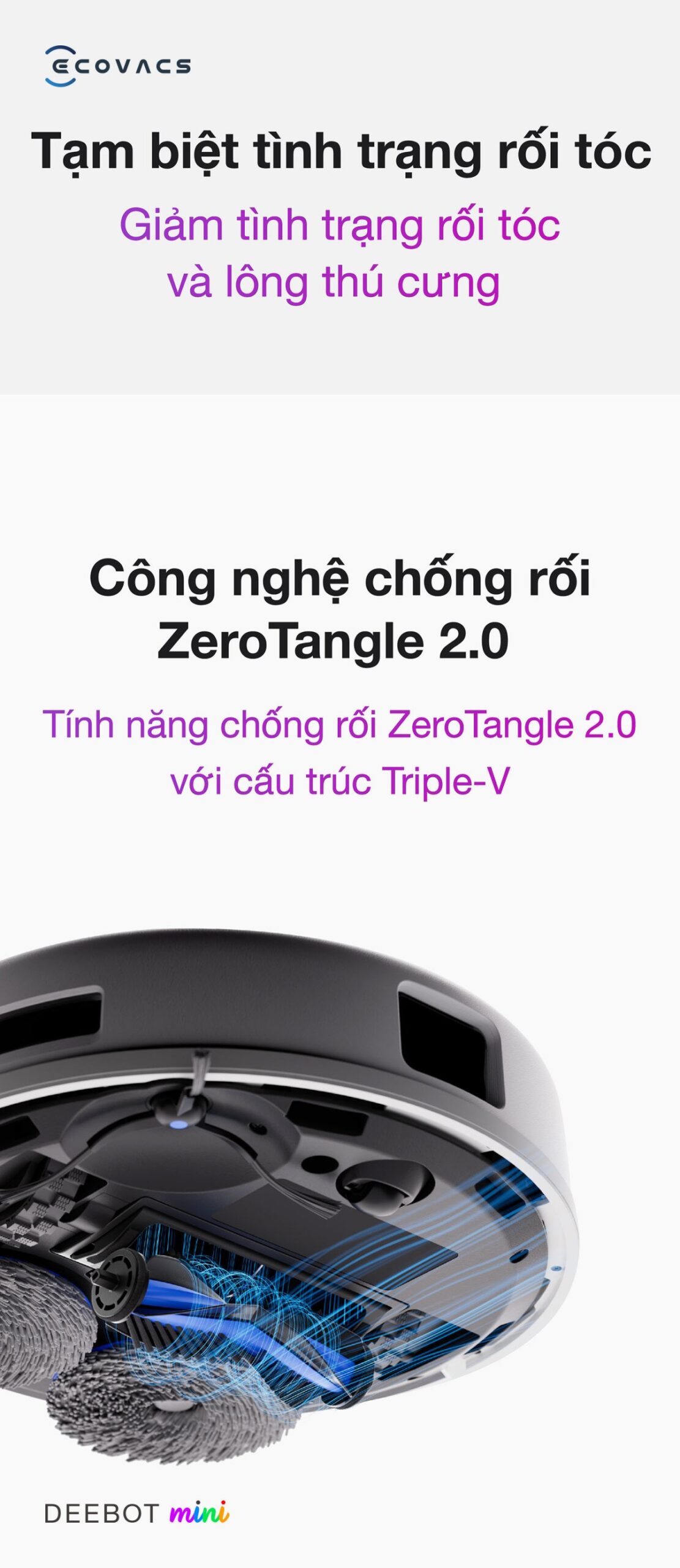 Robot hút bụi Ecovacs Mini