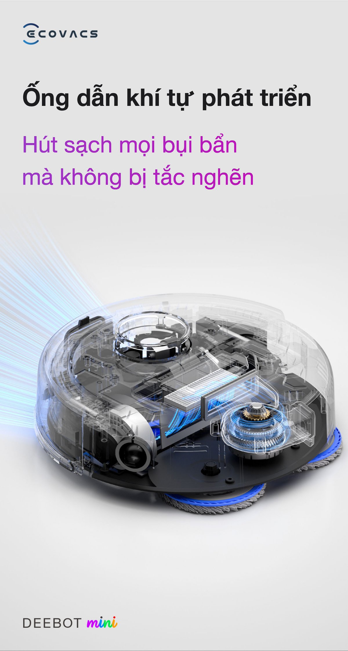 Robot hút bụi Ecovacs Mini