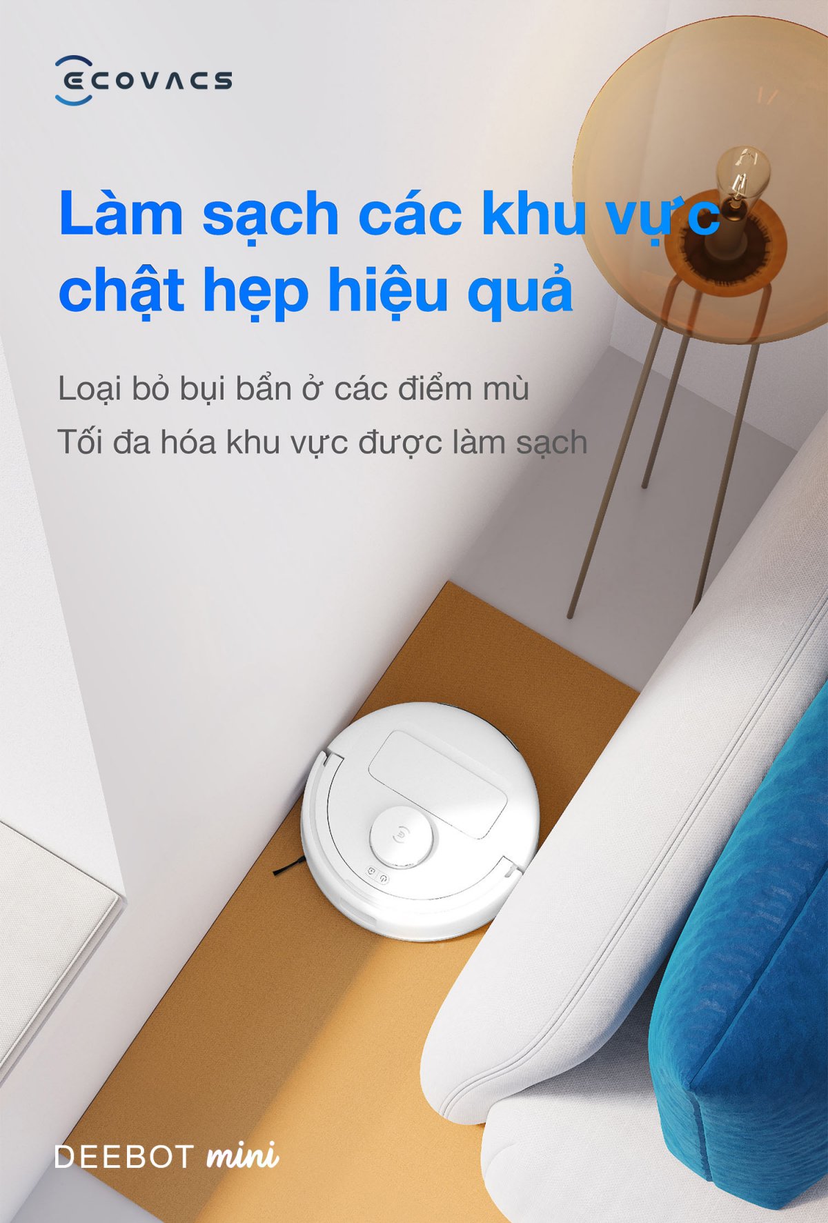 Robot hút bụi Ecovacs Mini