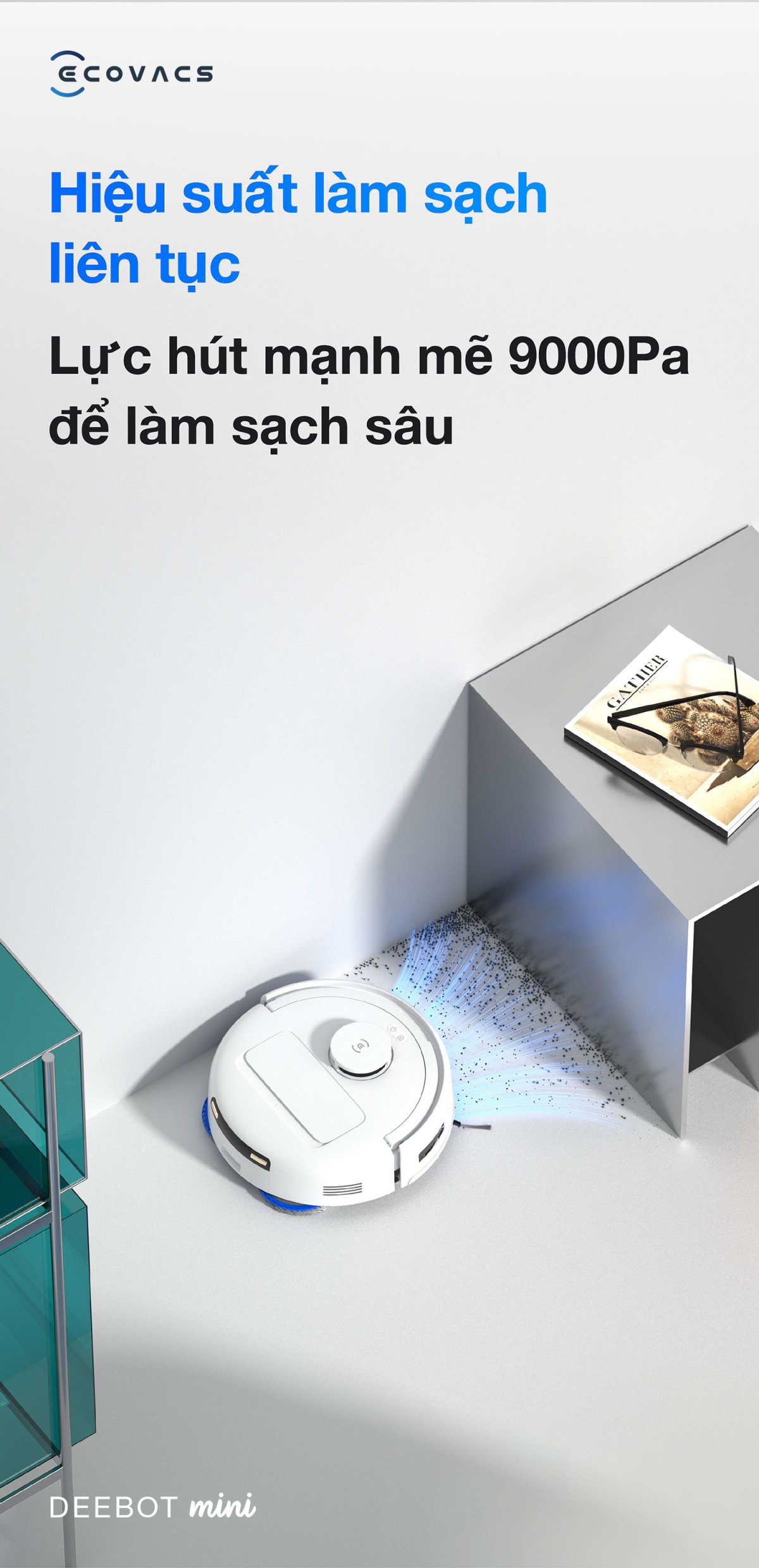 Robot hút bụi Ecovacs Mini