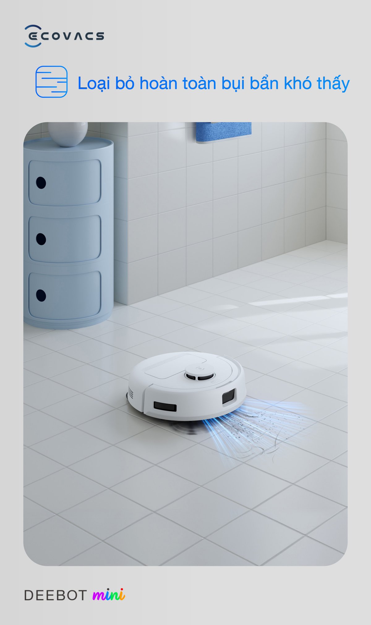 Robot hút bụi Ecovacs Mini