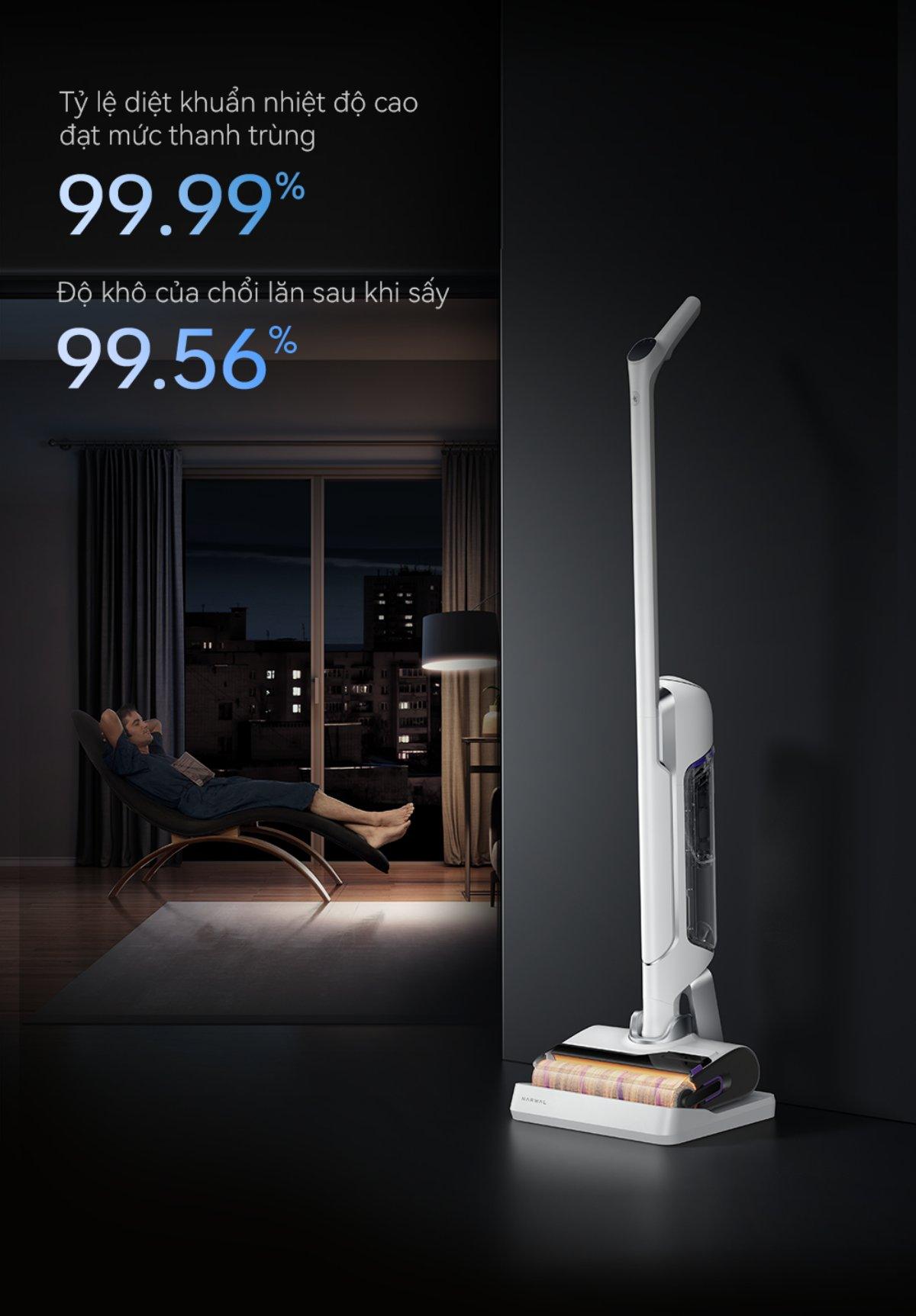 Narwal S20 gập nghiêng 180°