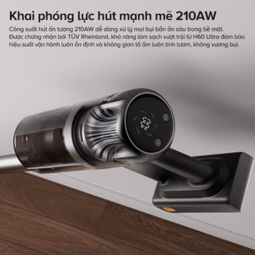 Máy hút bụi cầm tay không dây Roborock H60 Ultra - Hình ảnh 12