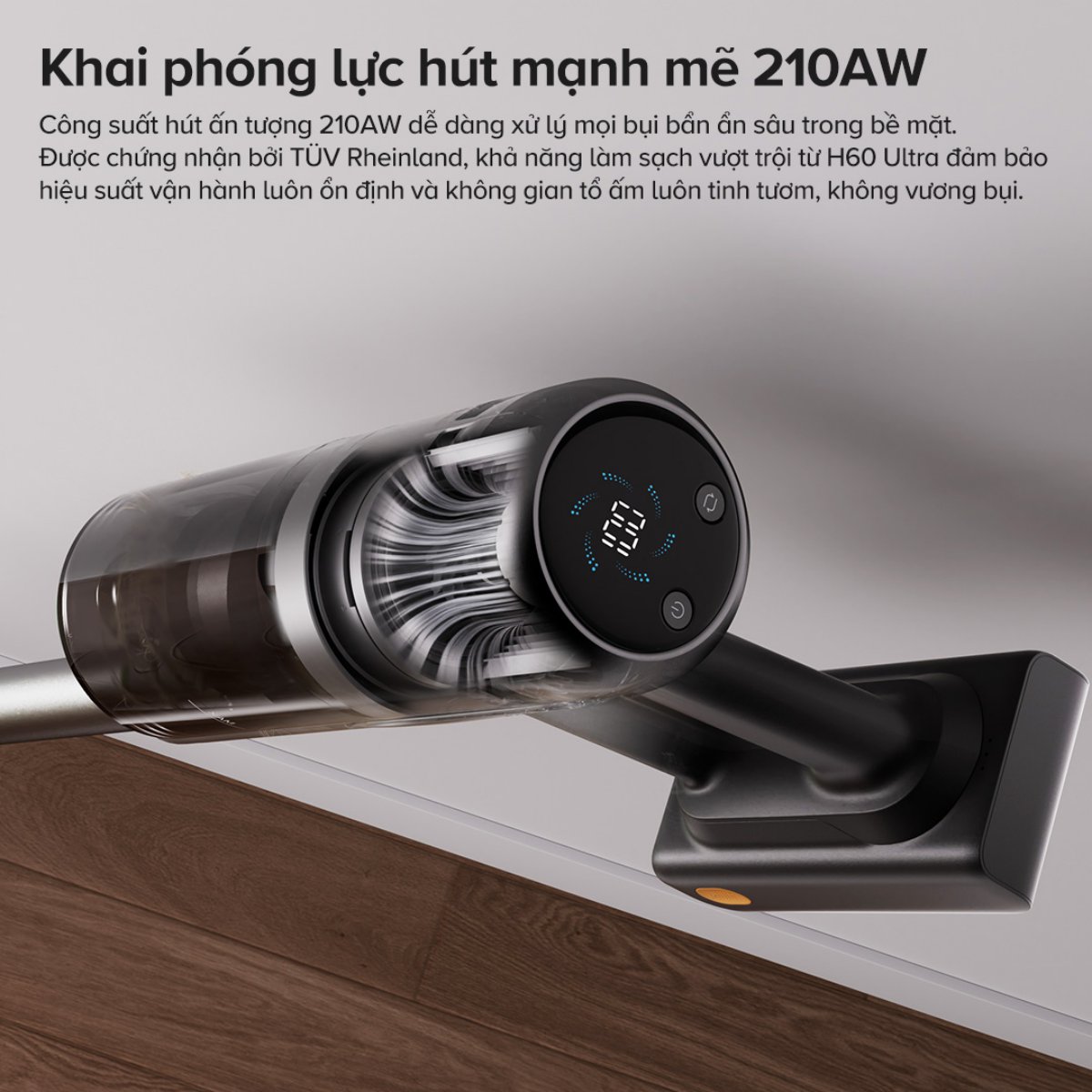 Máy hút bụi cầm tay không dây Roborock H60 Ultra