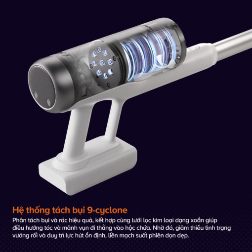 Máy hút bụi cầm tay không dây Roborock H60 Hub Pro - Ảnh 6