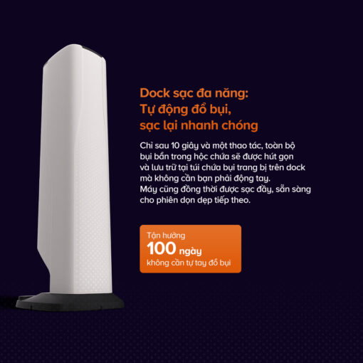 Máy hút bụi cầm tay không dây Roborock H60 Hub Pro - Ảnh 7
