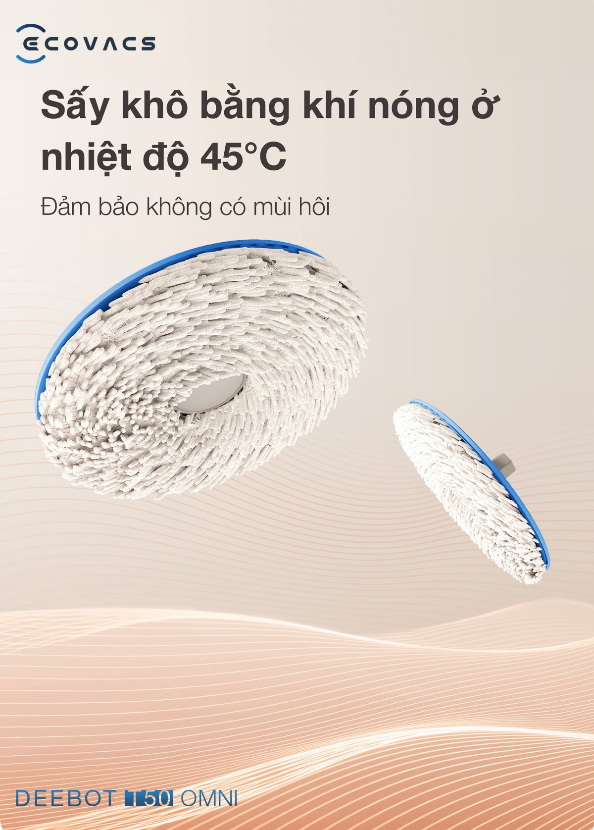 Robot hút bụi Ecovacs T50 OMNI