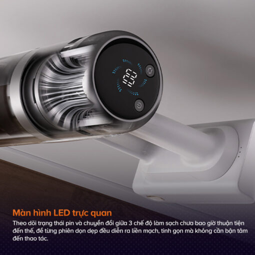 Máy hút bụi cầm tay không dây Roborock H60 Hub Pro - Ảnh 12