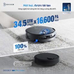 Robot hút bụi Ecovacs X9 Pro OMNI