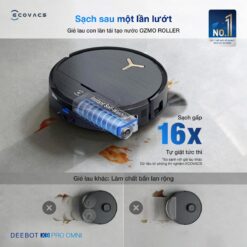 Robot hút bụi Ecovacs X9 Pro OMNI