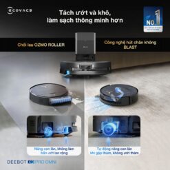 Robot hút bụi Ecovacs X9 Pro OMNI
