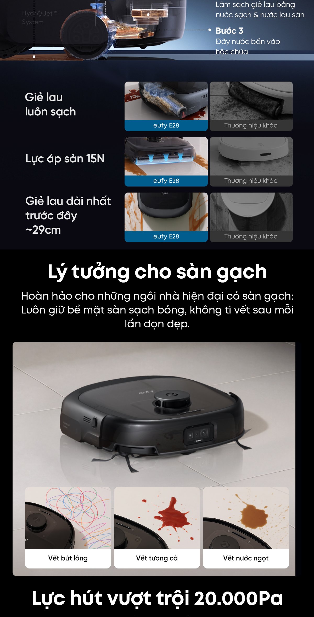 Robot hút bụi Eufy E28