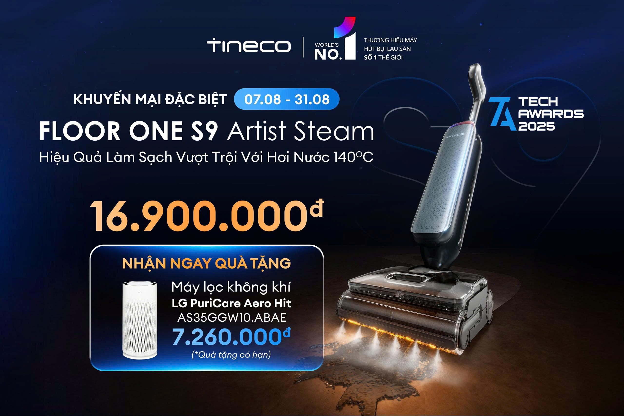 Tineco S9 Khuyến Mãi