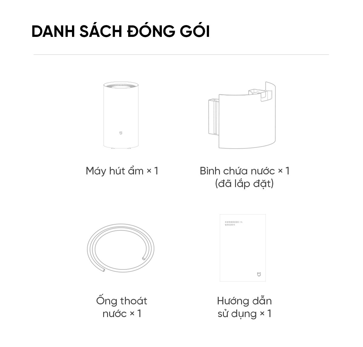 Máy hút ẩm Xiaomi 13L