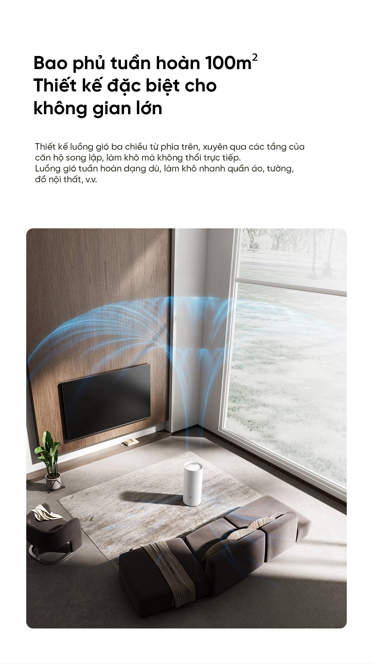 Máy hút ẩm Xiaomi 50L