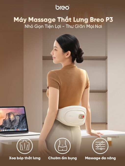 Máy Massage Lưng Breo P3 - Ảnh 2
