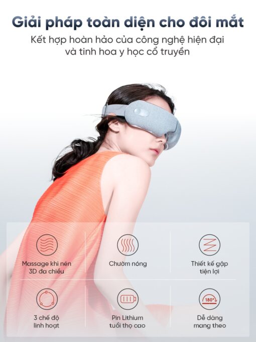 Máy Massage Mắt Breo iSeeM - Ảnh 4