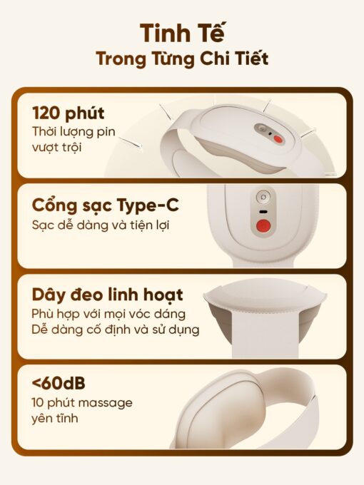 Máy Massage Lưng Breo P3 - Ảnh 9