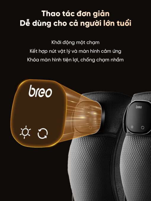 Máy Massage Đầu Gối Breo X2 - Ảnh 12