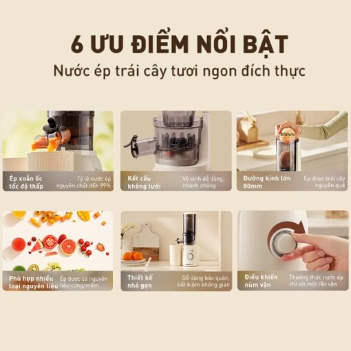 Máy ép chậm Joyoung JSJ-550 - Ảnh 6