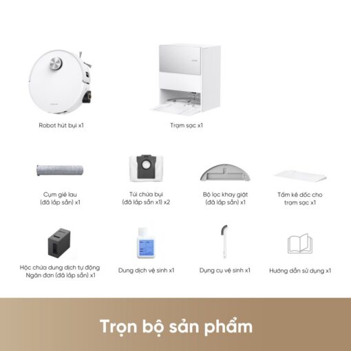 Robot hút bụi Dreame Aqua Roller - Ảnh 11